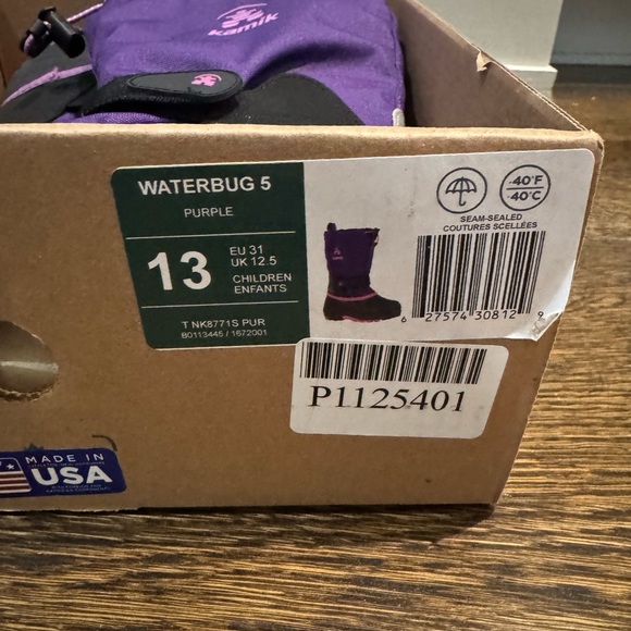 Kamik Kids Insulated Snow Boots, Waterbug 5 - Picture 2 of 9